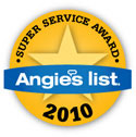 Angies List Super Service Award, 2010