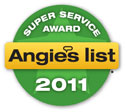Angies List Super Service Award, 2011