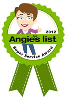 Angies List Super Service Award, 2012